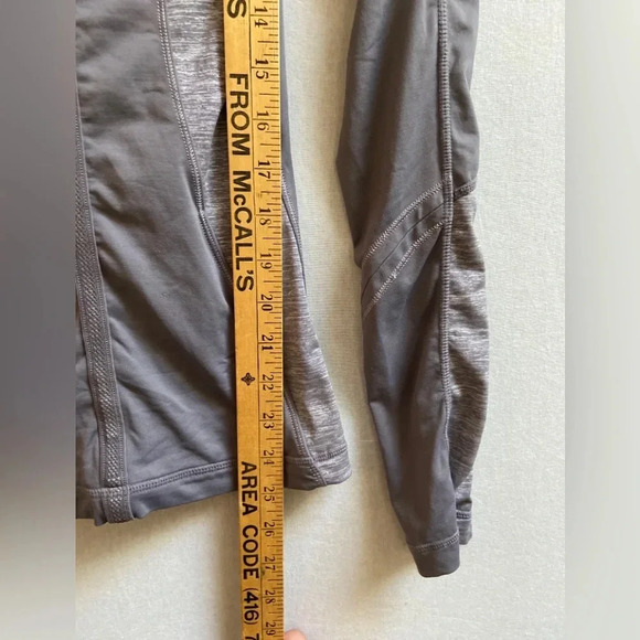 Lululemon Athletica  Run For Your Life hoodie pullover Sz 4 - Picture 10 of 11